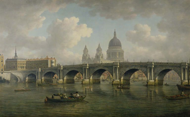 Blackfriars Bridge and St. Paul's, London