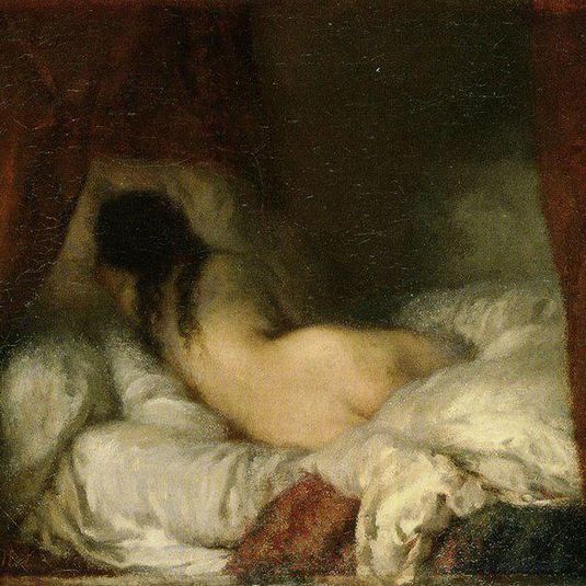Femme nue couchée