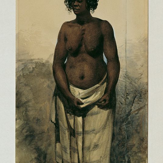 Native Woman from Woolongong (Wollongong), Australia