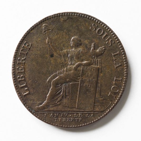 Pièce de deux sols de Monneron, 1792