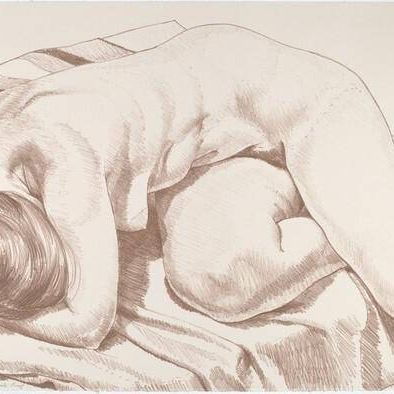 Nude Curled Up
