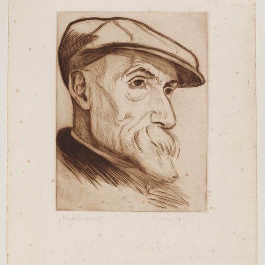Portrait du peintre Renoir