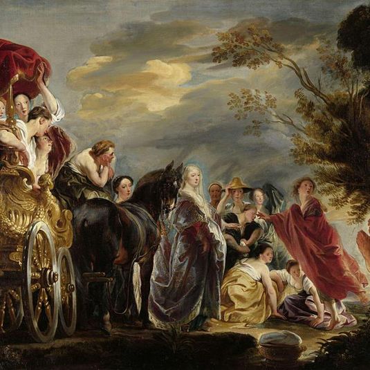 The Meeting of Odysseus and Nausicaa