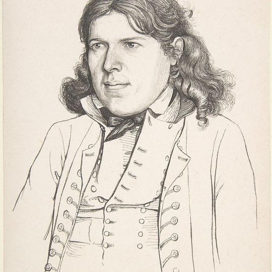 Portrait of the Postillion Johann Heinrich Matheis