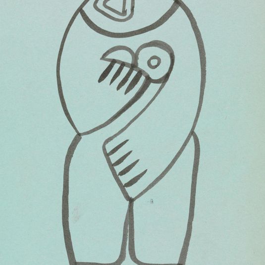 Study for a Mother and Child Grouping