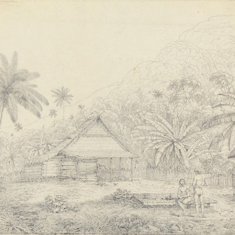 View in the Island of Cracatoa