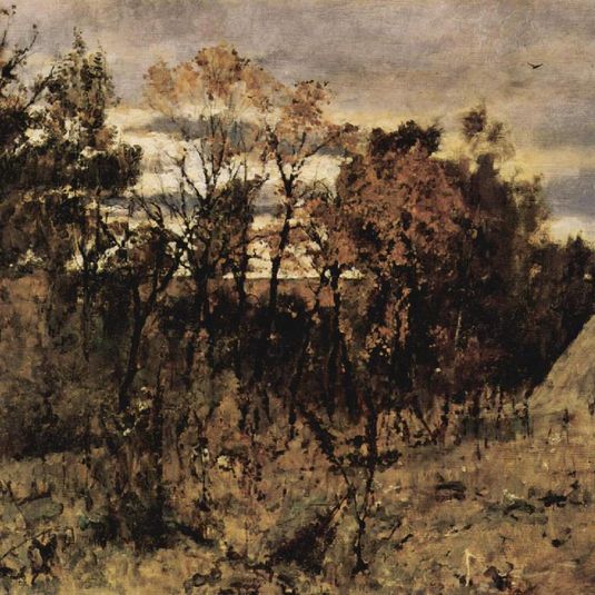 Autumn evening. Domotkanovo