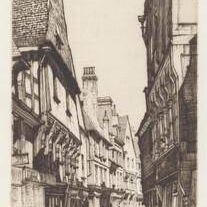 La Rue Mirebeau, Bourges