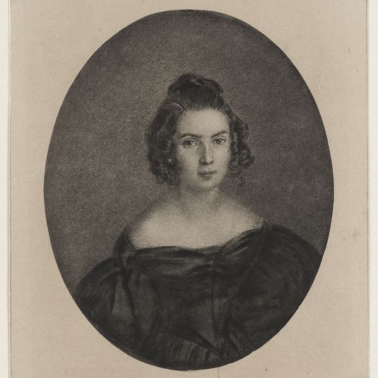 Autoportrait d'Adèle Foucher