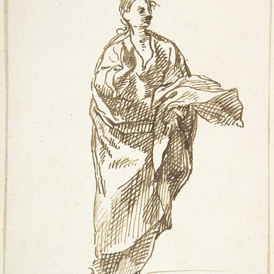 Standing Male Spain (an Apostle?)
