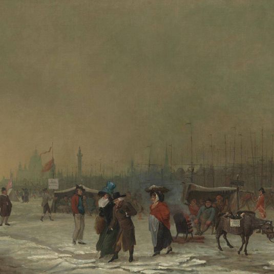 Frost on the Thames