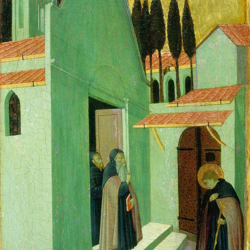Saint Anthony Leaving His Monastery