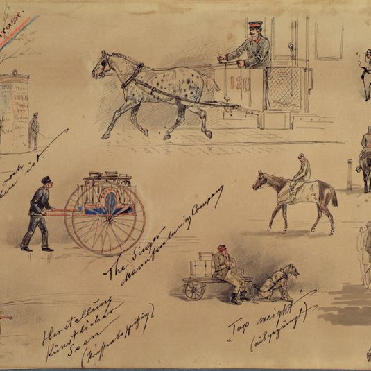 Wiener Typen 1883 (Skizzen von der Ringstraße)