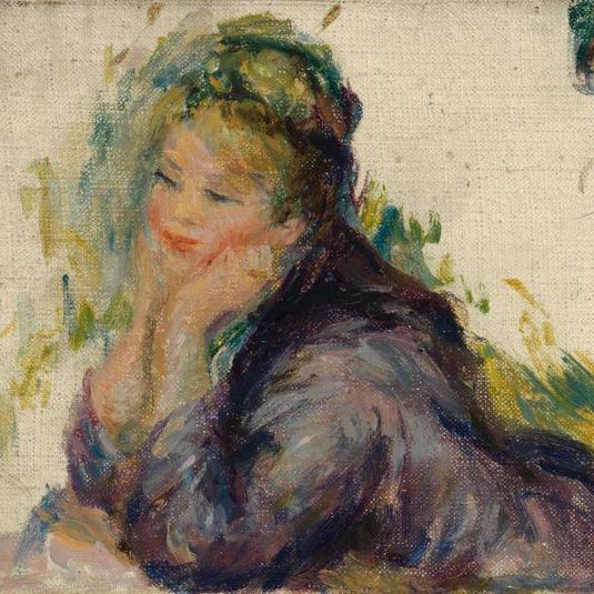 Through the Eyes of Love: Study for "Young Girls Playing Volant"