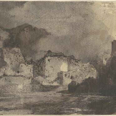 Buildings by Moonlight