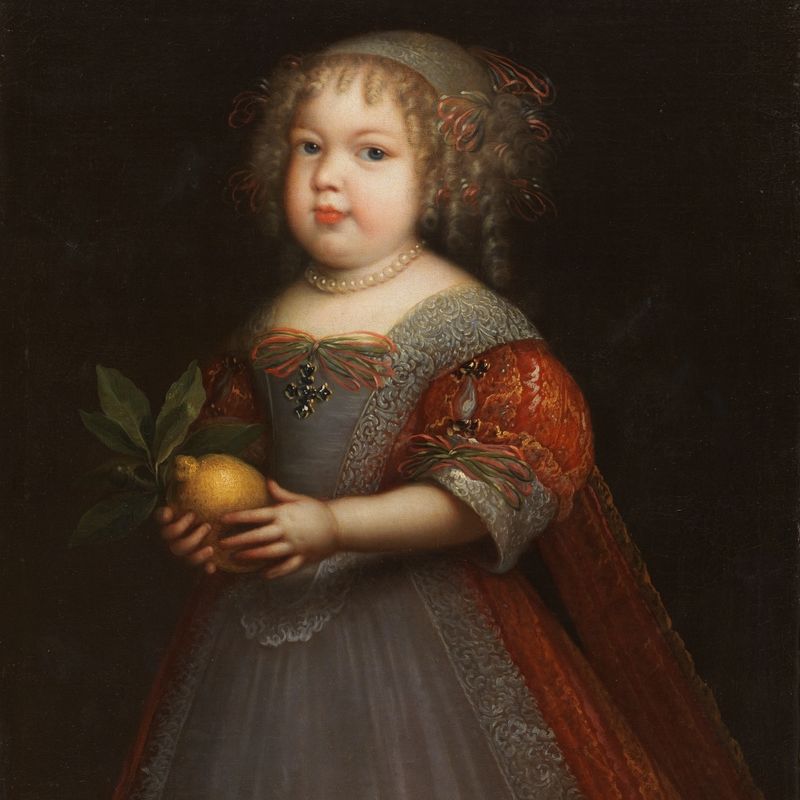 Portrait of Princess Marie Thérèse of France (1667-1672)