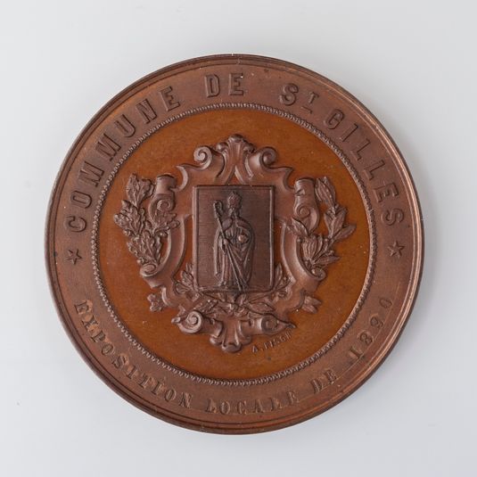 Exposition locale de la commune de Saint-Gilles (Belgique, Brabant), 1890