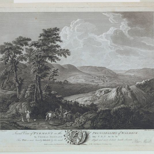 Second View of Pyrmont in Waldeck