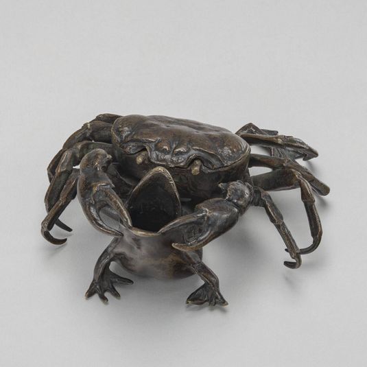 A Crab on a Toad