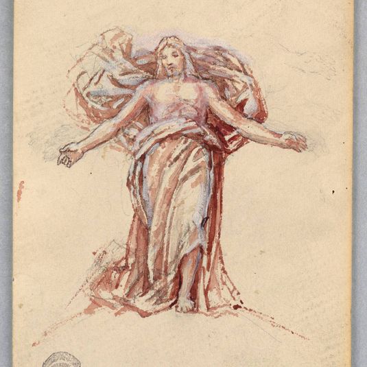 Study for Christ, Chancel of St. Bartholomew, New York