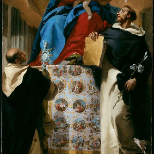 Virgin and Child with Saints Dominic and Hyacinth