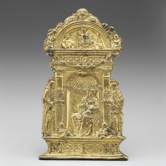 Madonna and Child with Saints Anthony Abbot and Jerome