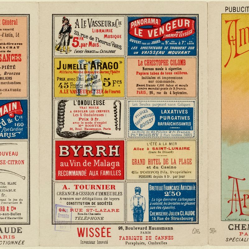 Publicité musicale [...] /Ambassadeurs / Armand d'Ary