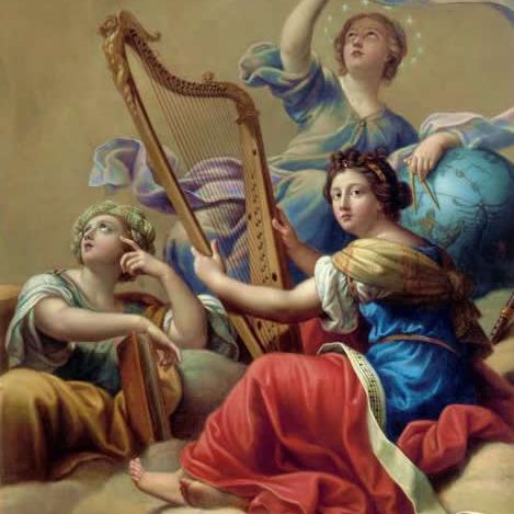 Calliope, Urania and Terpsichore