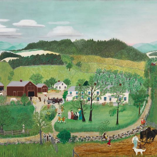 Grandma Moses Goes to the Big City