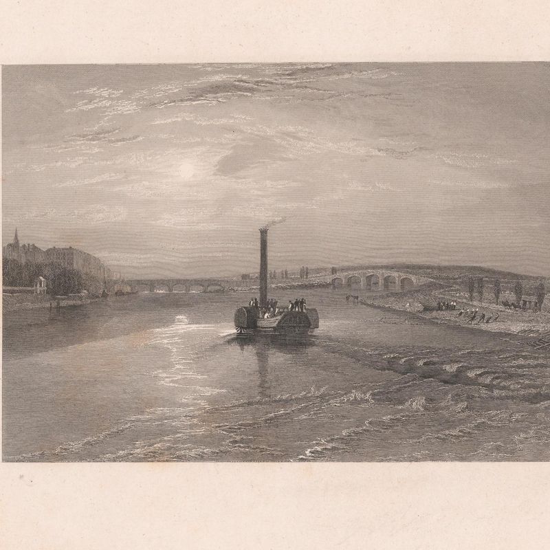 Confluence of the Seine and Marne