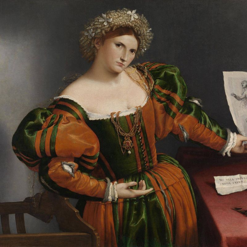 Portrait of a Woman inspired by Lucretia
