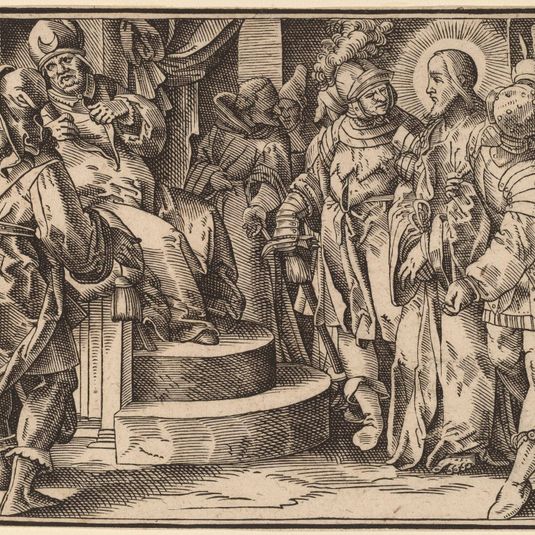Christ Tells His Disciples of the Last Judgment