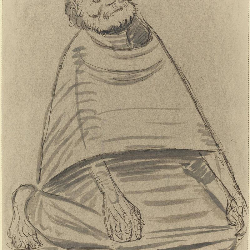 Man Kneeling