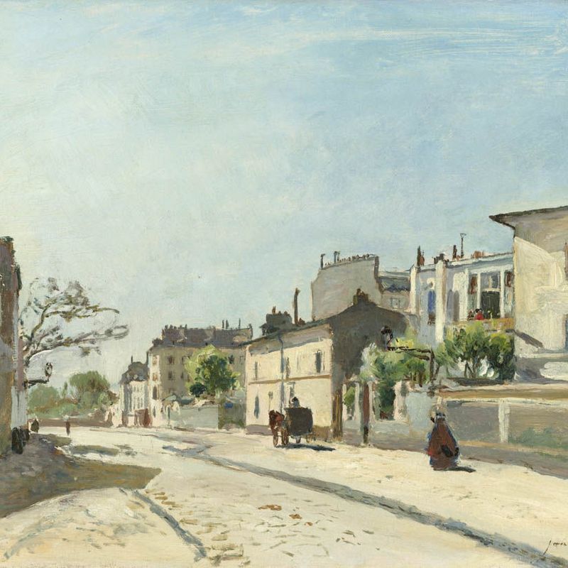 Johan Jongkind - Rue Nôtre-Dame. Paris Smartify Editions