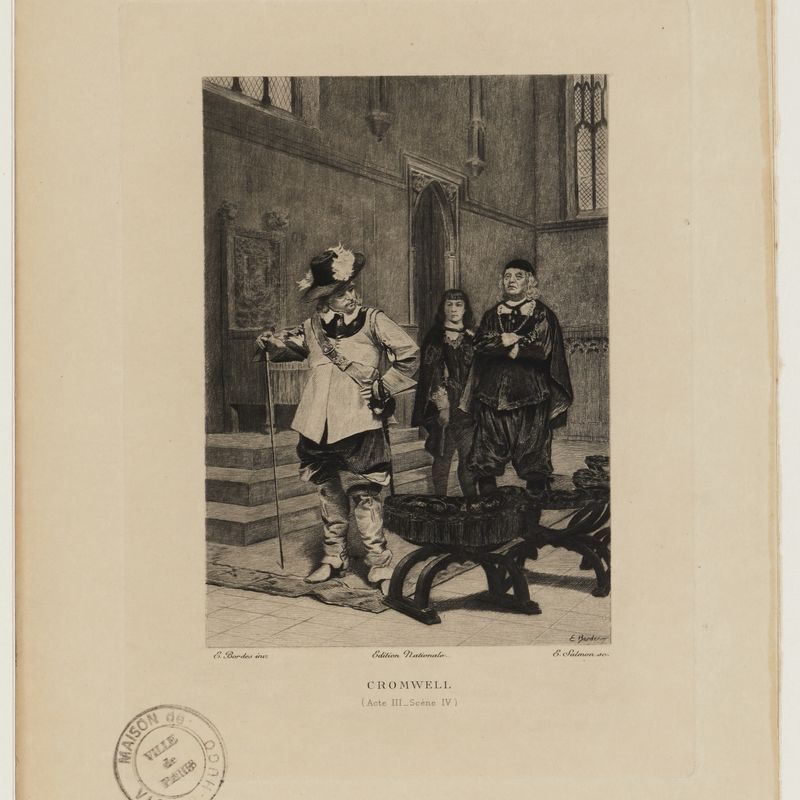 [...] Cromwell, Acte III Scène IV [Milton et Cromwell]