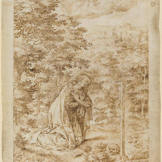 Mary Magdalene Praying in the Wilderness