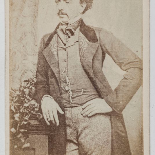 Portrait de Ferdinand de Bourbon (1823-1854), duc de Parme, souverain de Parme et beau-frère du Comte de Chambord.