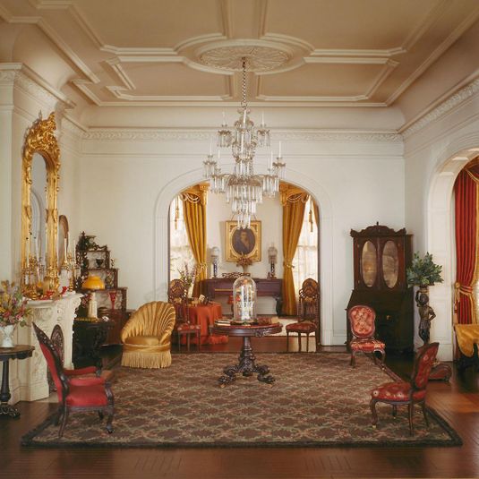 A30: Georgia Double Parlor, c. 1850