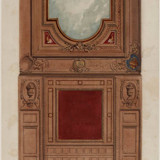 Décor de la salle à manger rue Barbet de Jouy.