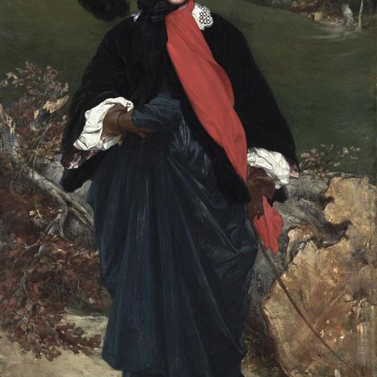 Portrait of May Sartoris by Frederic Leighton