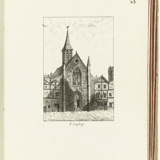 [le Vieux Paris] Saint Leufroy