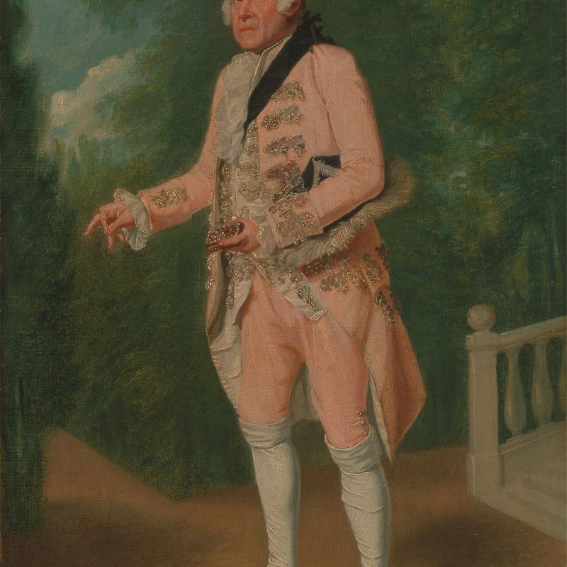 Thomas King in "The Clandestine Marriage" by George Colman and David Garrick