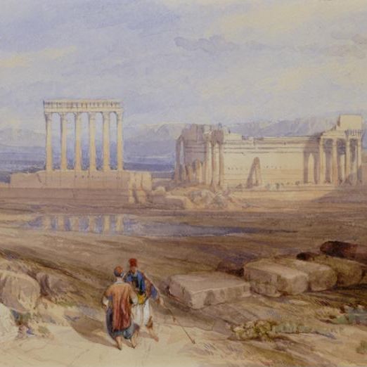 Baalbec: the Temple of Jupiter