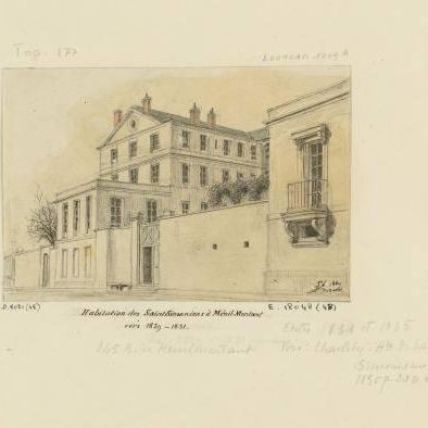 Habitation des SaintSimoniens à Ménil-Montant