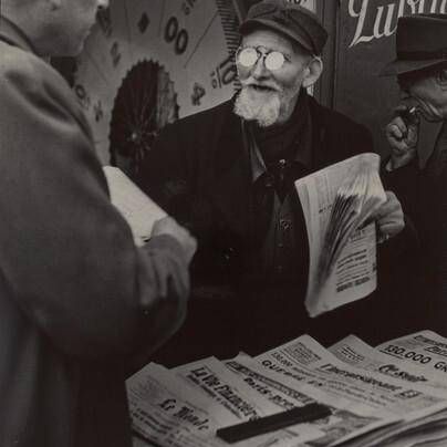 Le vendeur de journaux (Newspaper Vendor)