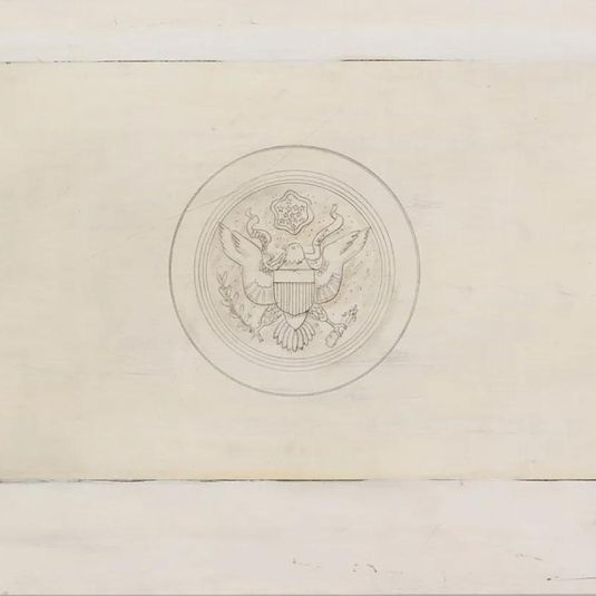 The Discovery, Use and Conservation of Natural Resources (Carl Sandberg and Frank Lloyd Wright), (Study for mural, Decatur, Illinois post office)