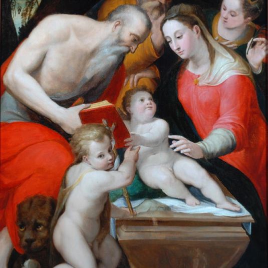 Holy Family with St. Jerome, St. Catherine and the little St. John
