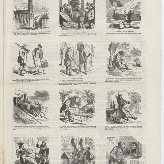 Le Charivari, trente-troisième année, dimanche 2 octobre 1864