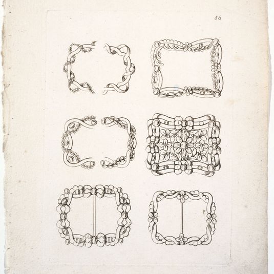 Planche 56 : Boucles de soulier