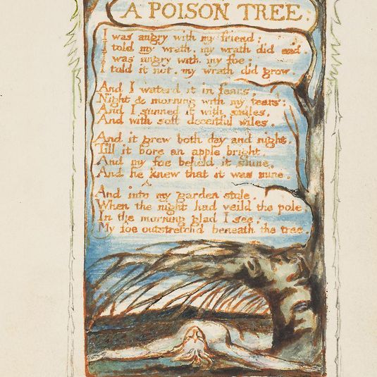 Songs of Innocence and of Experience: A Poison Tree